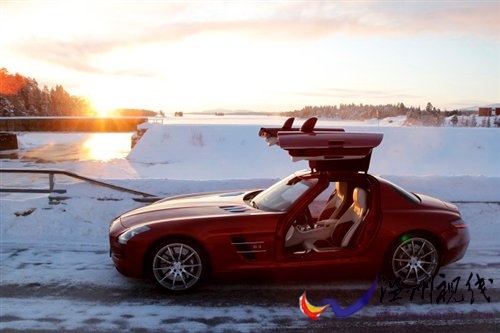 浪漫之旅 冰雪试驾2011款奔驰SLS AMG 汽车之家