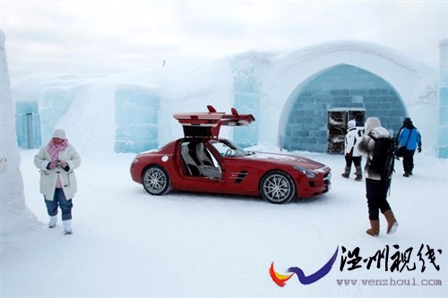 浪漫之旅 冰雪试驾2011款奔驰SLS AMG 汽车之家