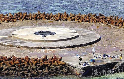 日本拟斥巨资扩建冲之鸟礁 将建码头和道路