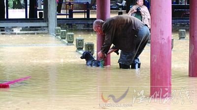 南京暴雨图片