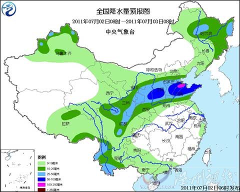 北方降雨送清凉缓旱情 需防地质灾害