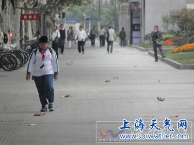 上海今日起暂别晴好天气 局部地区将有小雨