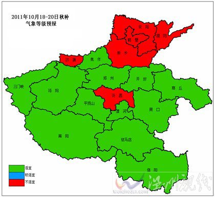 未来三天河南大部天气较好 适宜播种