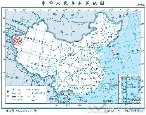 新疆喀什地区莎车县发生5.2级地震(图)