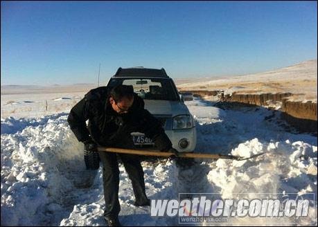 内蒙古积雪严重