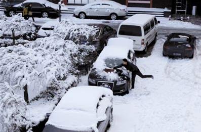 北京入冬以来最大降雪致空气质量达一级水准