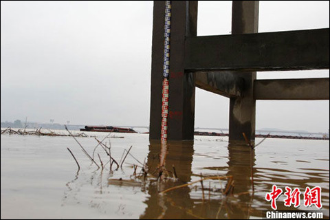 江西受持续降雨影响出现罕见早汛(组图)