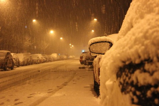 北京三月飞雪