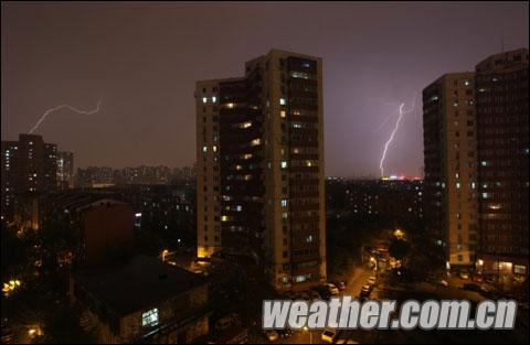 北京19日阴有雷阵雨