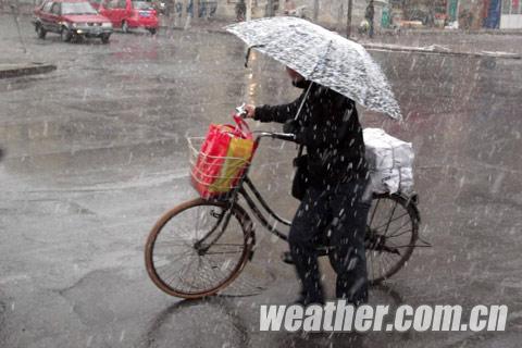 清明小长假第一天辽宁雨雪天气来扰