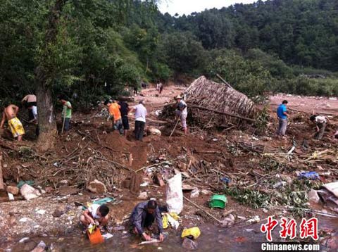 河北兴隆县大暴雨