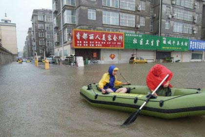 山东临沂遭遇50年来最强降水