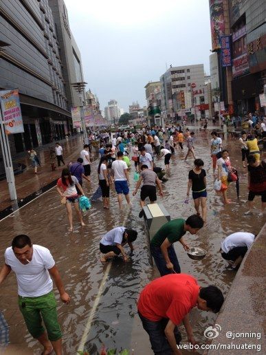 天津大雨