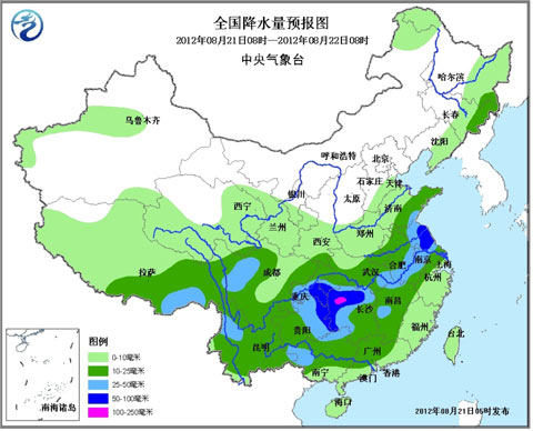 冷空气南下北方地区降雨减少南方地区多降雨