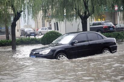 山东胶南大雨