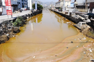 龙湾沙城街道八甲村惊现黄河