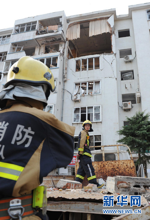 威海居民楼燃气爆炸