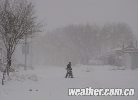 张家口尚义大雪