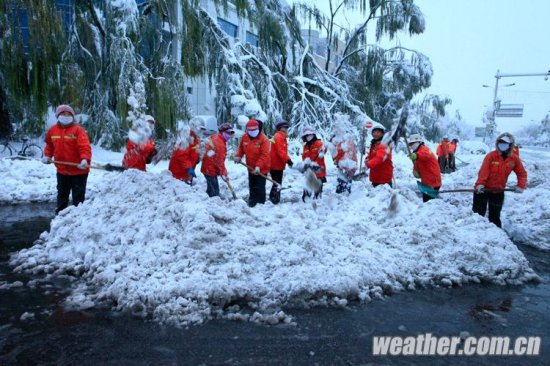 北京大雪 11月4日北京多地下大雪延庆佛爷顶降雪量最大51毫米