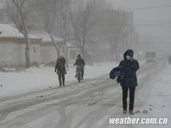 河北尚义大雪