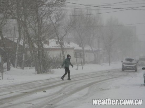 河北尚义大雪