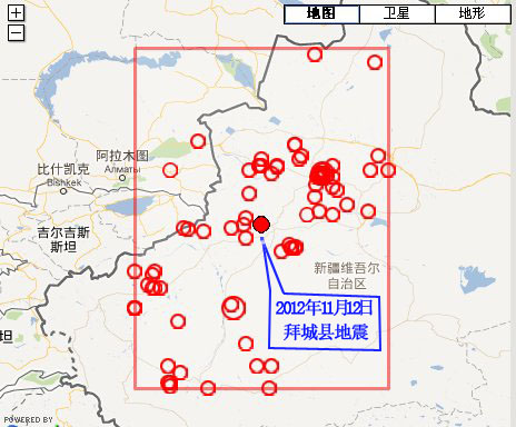 新疆拜城县地震