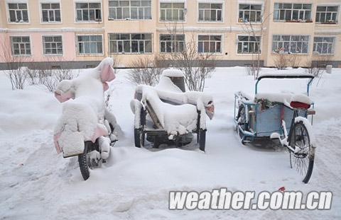 内蒙古雪灾