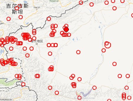 新疆柯坪县地震