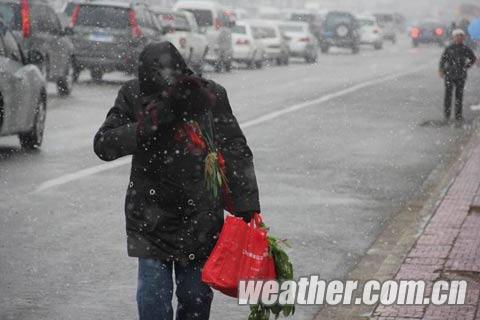 河北19日全省风力较大 张家口承德有中到大雪