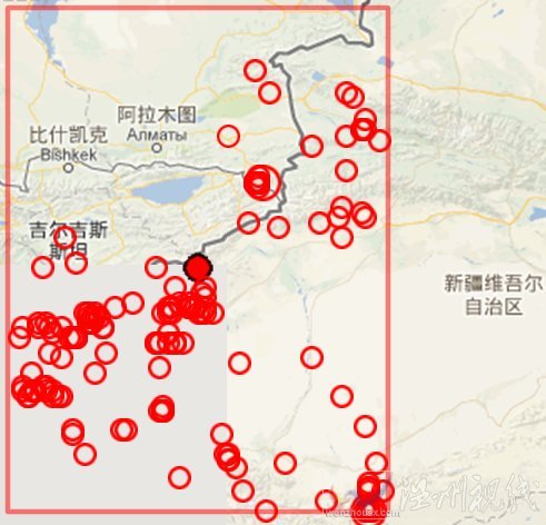 新疆阿合奇县地震