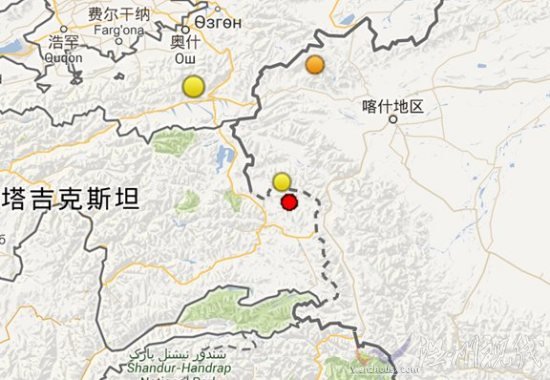 塔吉克斯坦地震