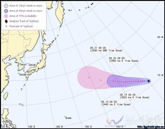 台风佩瓦路径图