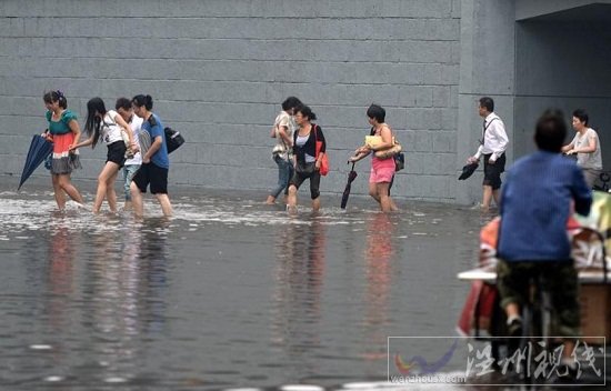 沈阳暴雨 2小时降雨量80毫米城区积水严重