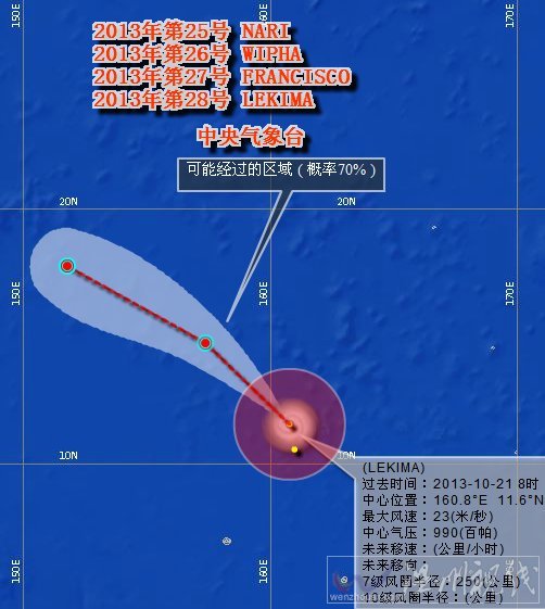 第28号台风利奇马路径图