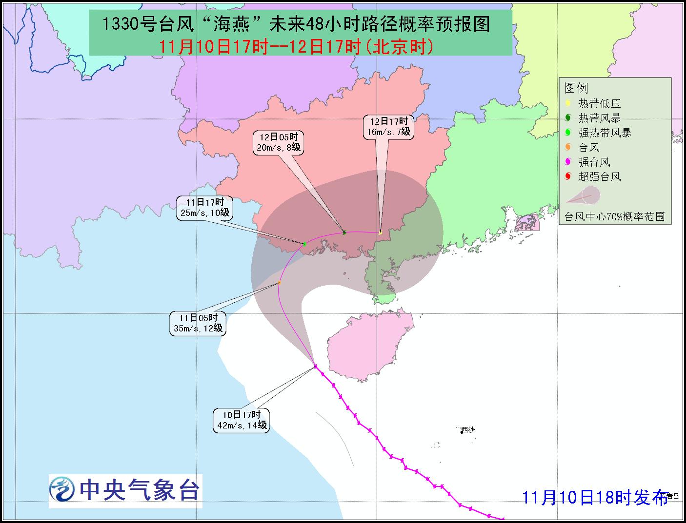 三亚台风海燕