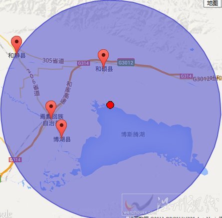 新疆博湖县地震