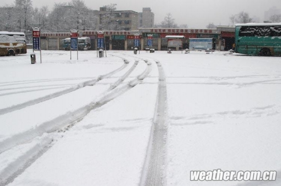 贵州瓮安县大雪