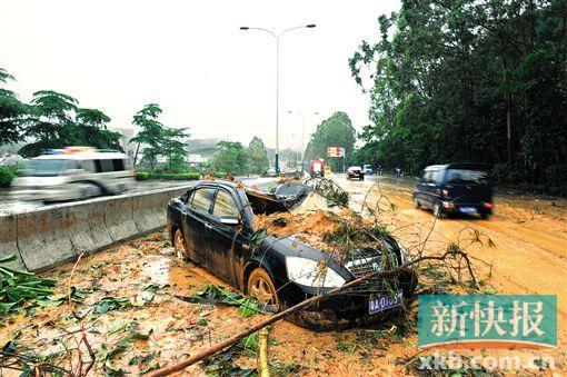 从化暴雨造成4人死亡4人失踪 积水没过了车窗