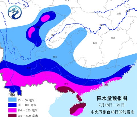 广西钦州防城港受威马逊影响较大