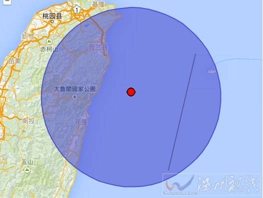 2015年1月21日台湾地震