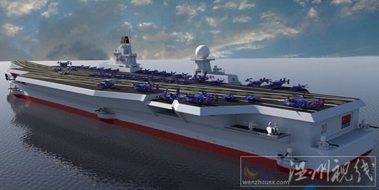 中国第二艘航母正在建造