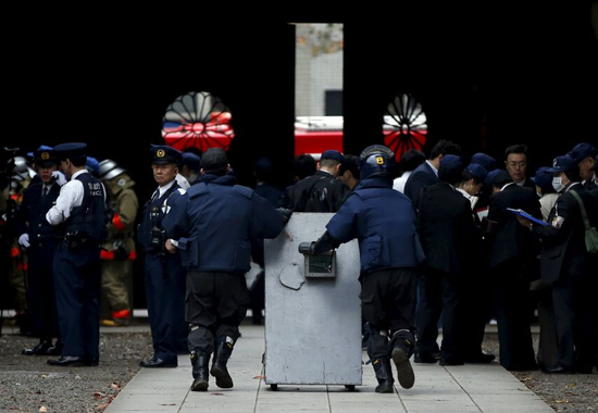 靖国神社发生爆炸