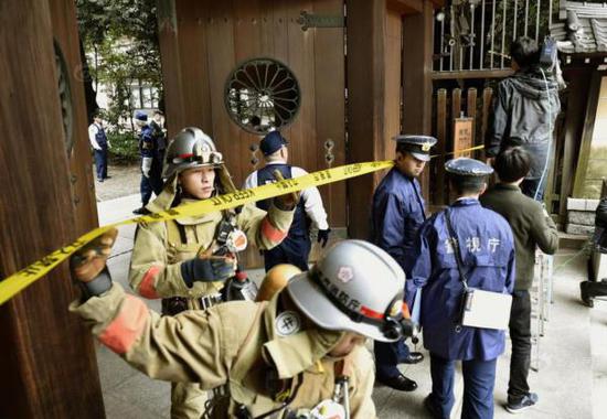 靖国神社发生爆炸