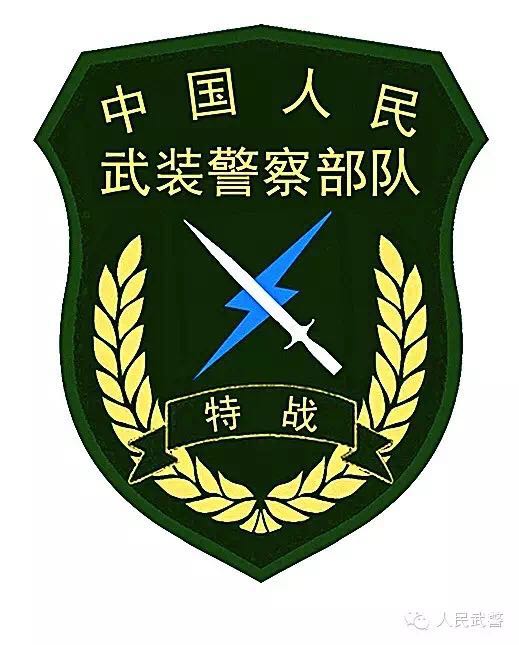 武警更换标志服饰