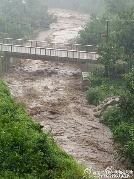 北京密云特大暴雨