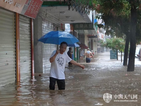 龙川大暴雨