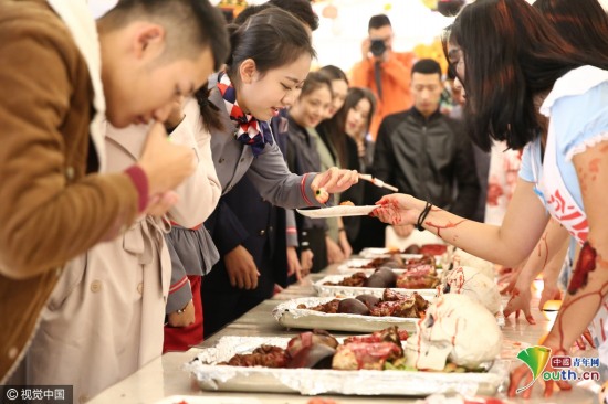 高校惊现人体大餐