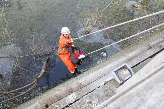 河水太浅自杀失败