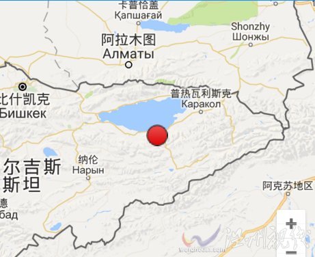 吉尔吉斯斯坦4.5级地震