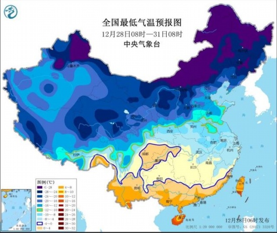 寒潮橙色预警:局地降温超16度